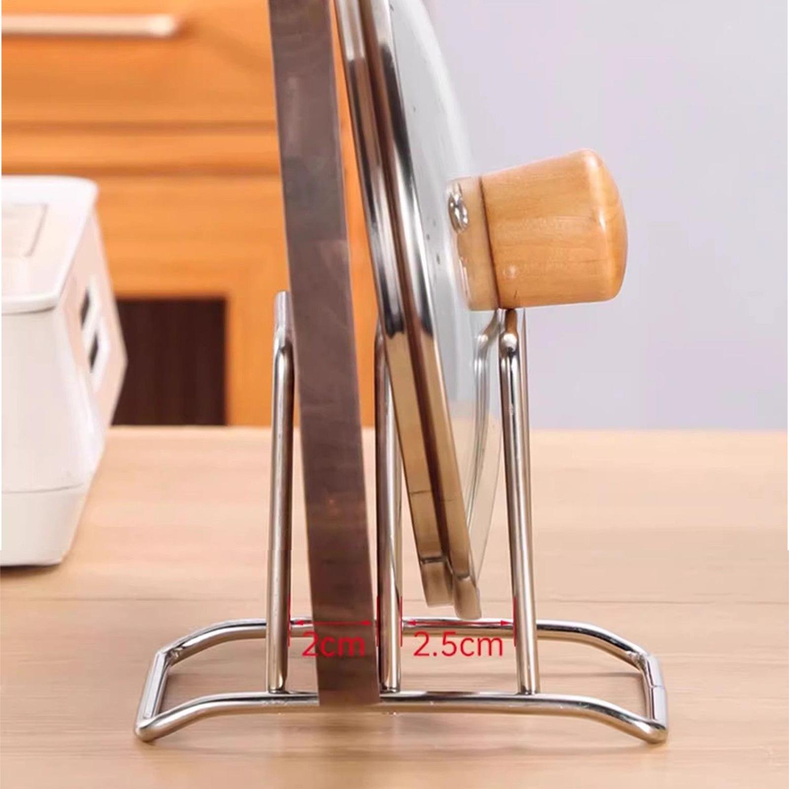 Cutting Board Holder Stainless – Kitchen Cabinet Baking Sheet Organizer recenzja i cena