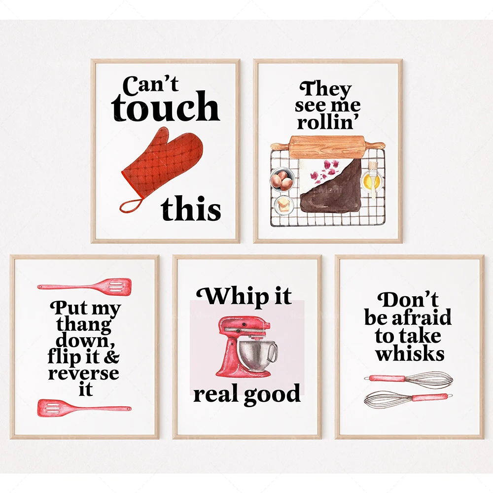Funny Baking Quotes Posters, F – Kitchen Baking Quotes recenzja i cena