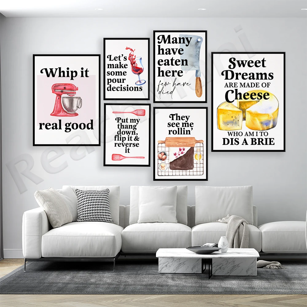 Funny Baking Quotes Posters, F – Kitchen Baking Quotes recenzja i cena