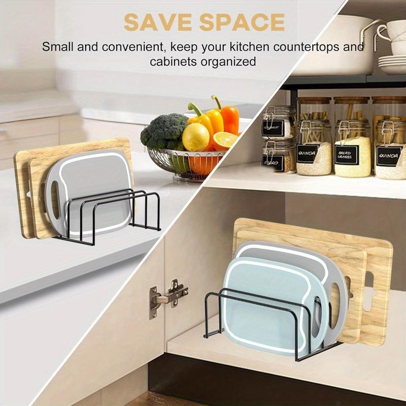 1Pc Cutting Board Organizer Ki – Kitchen Cabinet Baking Sheet Organizer recenzja i cena