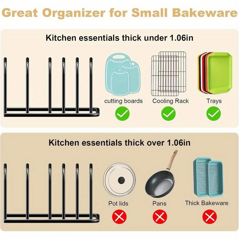 1Pc Cutting Board Organizer Ki – Kitchen Cabinet Baking Sheet Organizer recenzja i cena