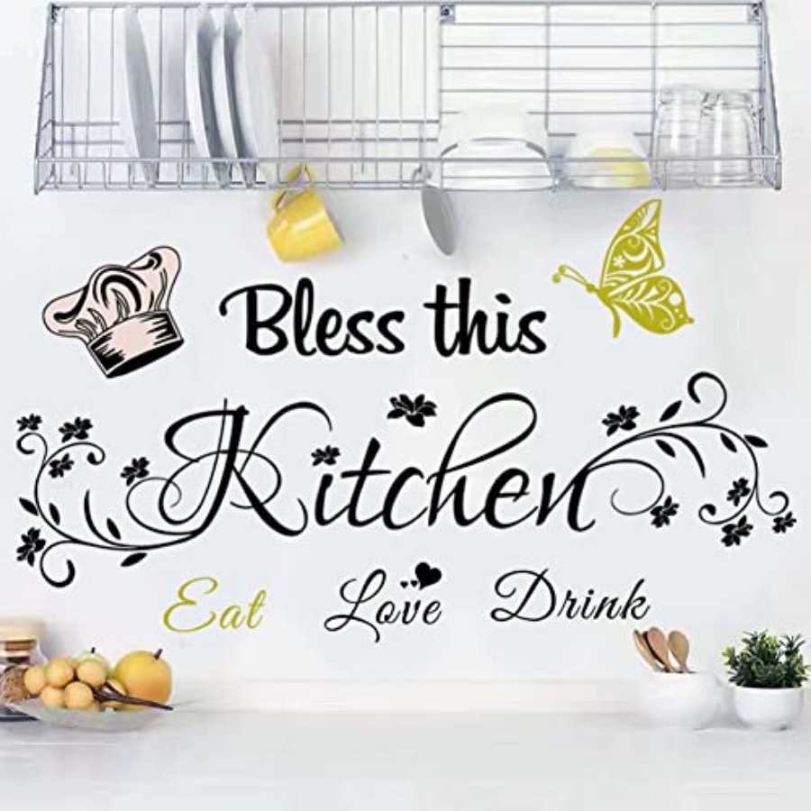 Kitchen Wall Decor Quotes Posi – Kitchen Baking Quotes recenzja i cena