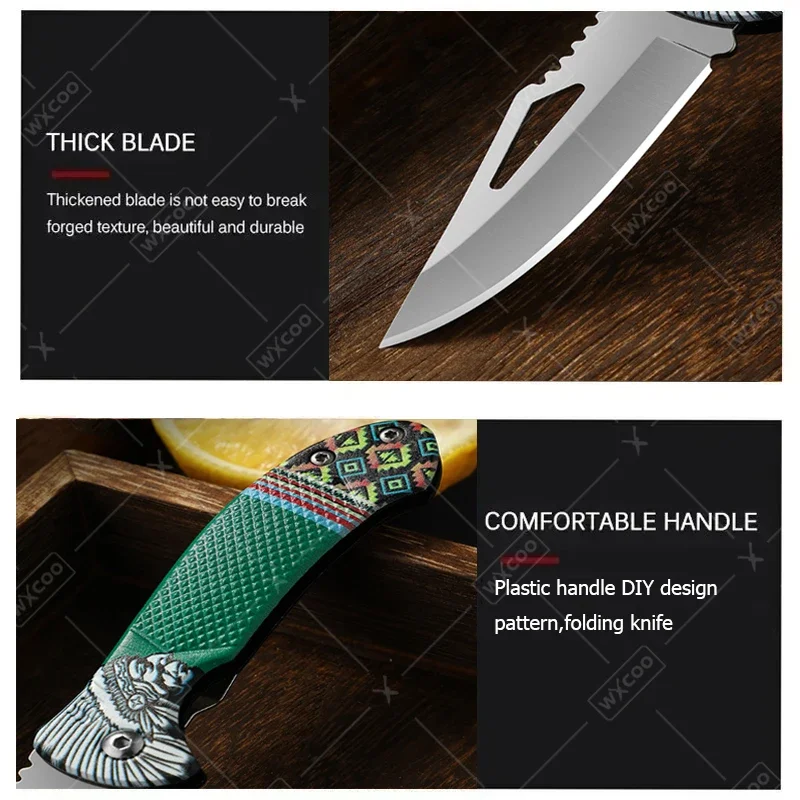 WXCOO Folding Knife Stainless  – Kitchen Q recenzja i cena