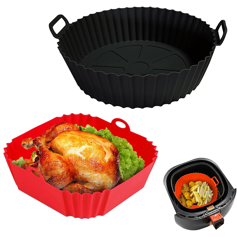 Air Fryer Silicone Liners Pot  – Kitchen Oven Baking Pans recenzja i cena