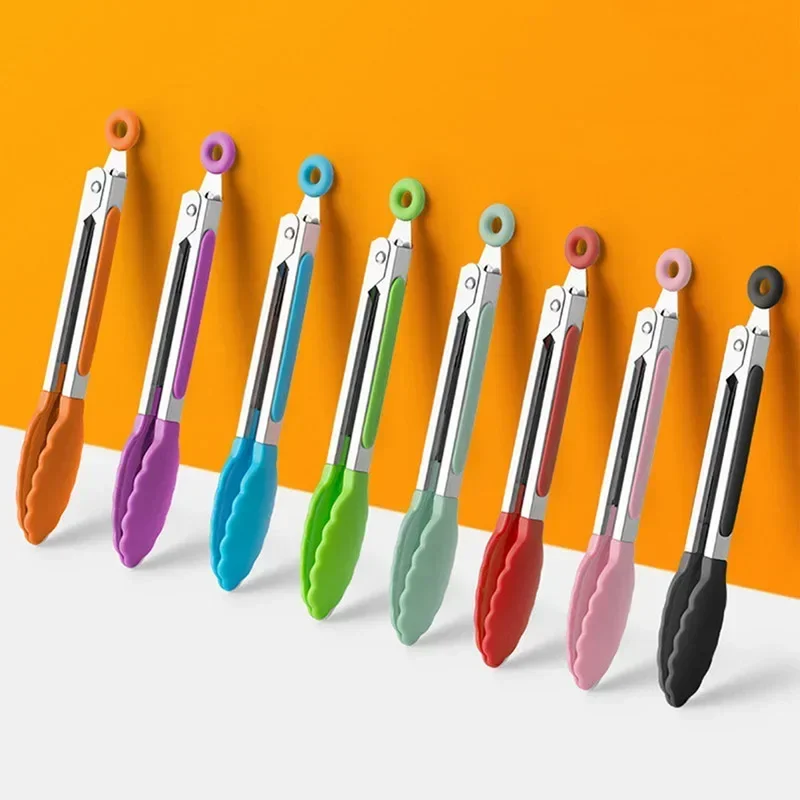 7 Inch Non-Slip Food Tongs Cre – Kitchen Q recenzja i cena