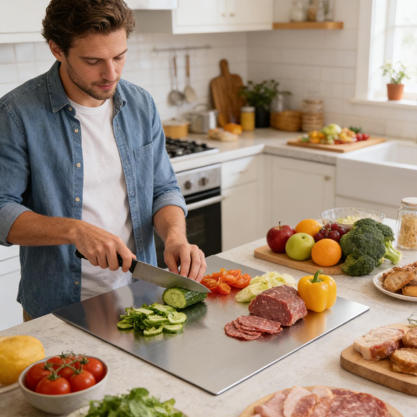 Stainless Steel Cutting Board  – Kitchen For Baking recenzja i cena