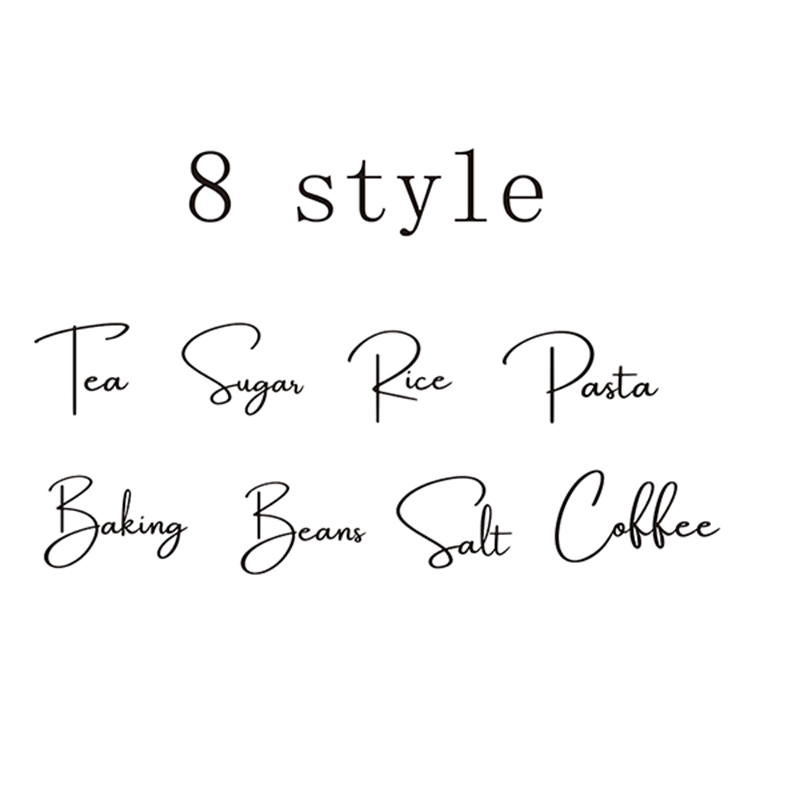 8Pcs Kitchen Organization Cani – Kitchen.Baking Labels recenzja i cena