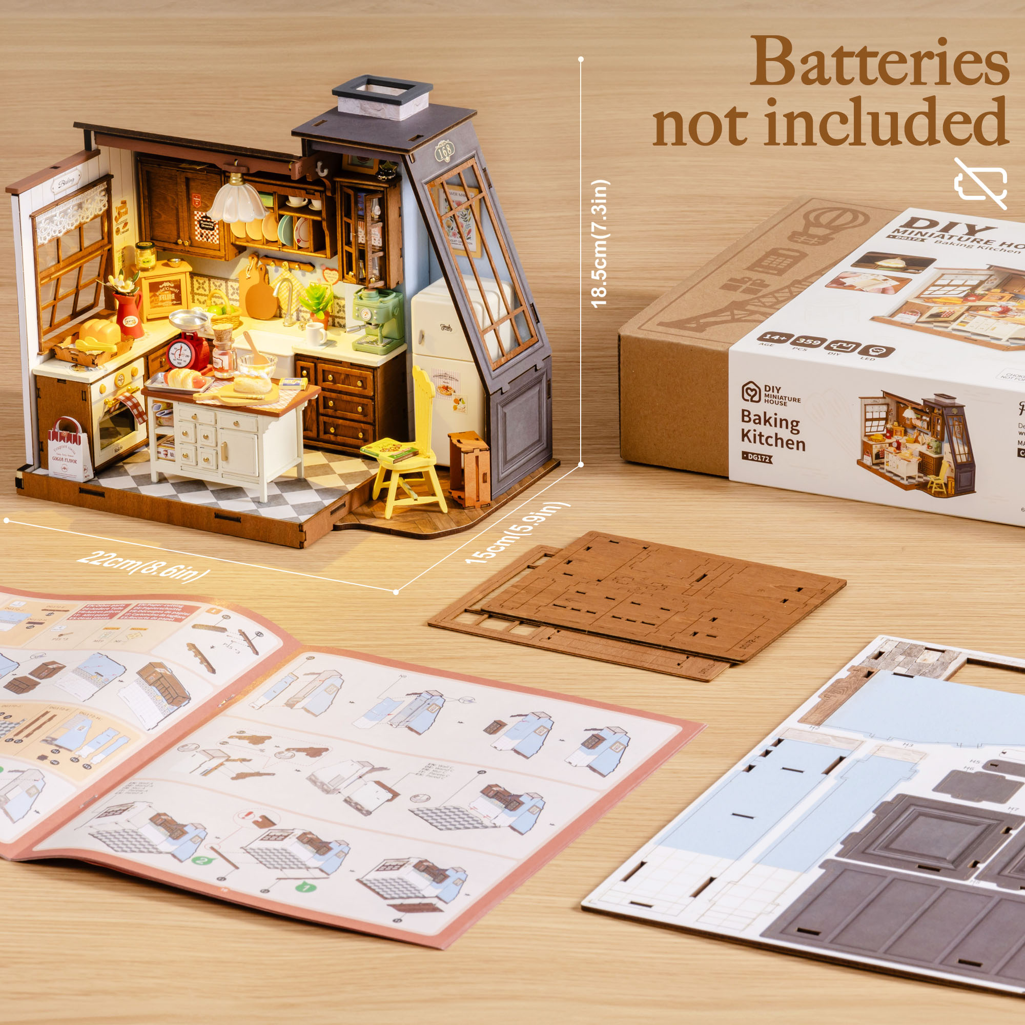 Rolife DIY Miniature House Kit – Baking Kitchen Dg172 recenzja i cena