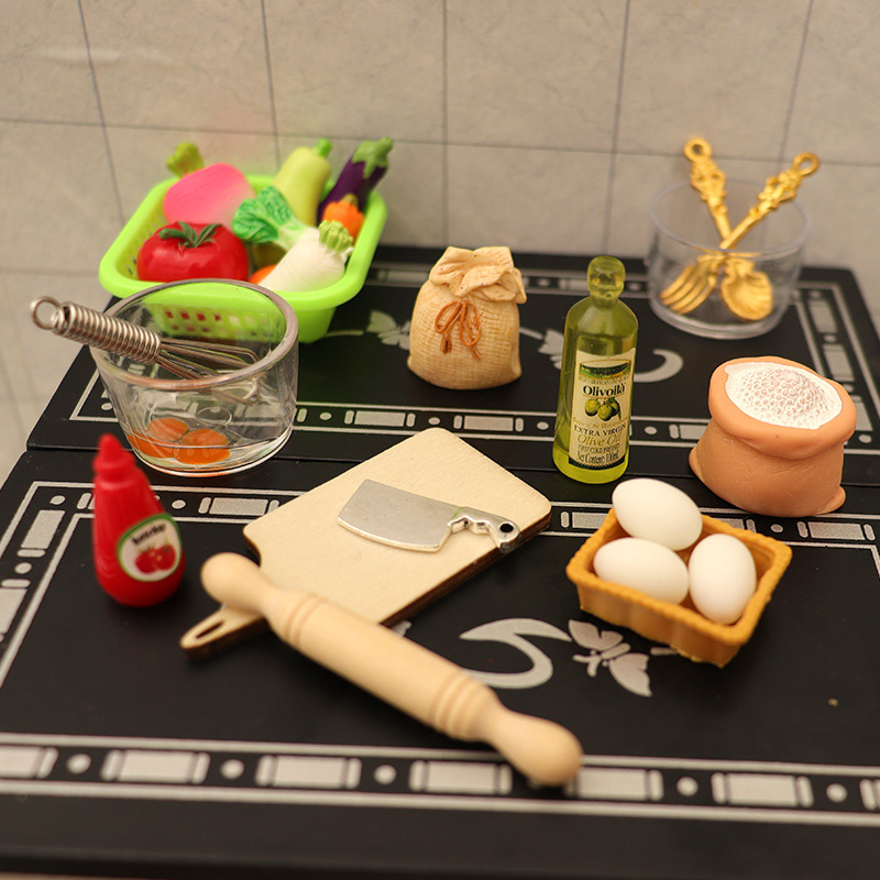 1/12 Dollhouse Miniature Kitch – Kitchen For Baking recenzja i cena