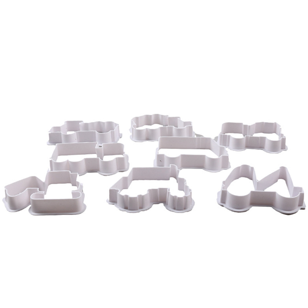 8Pcs Cute Car Design Plastic C – Baking Kitchen Design recenzja i cena