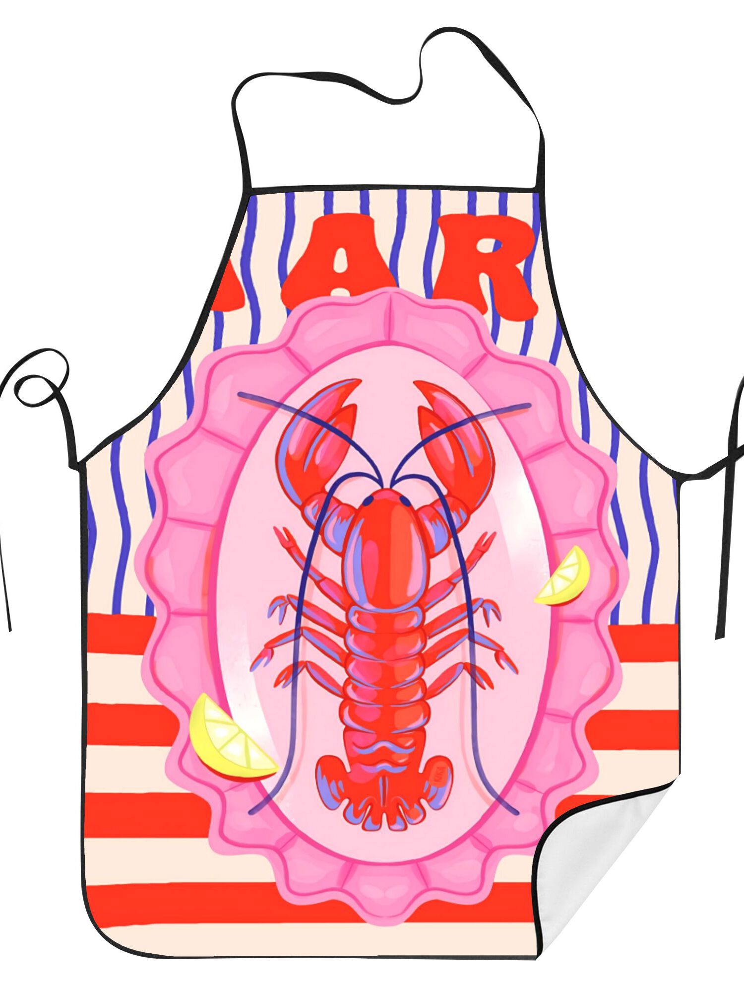 Retro Lobster Print Kitchen Ap – Kitchen.Baking Labels recenzja i cena