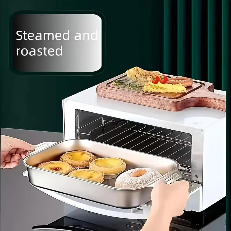 Stainless Steel Deep Baking Pa – Kitchen Oven Baking Pans recenzja i cena