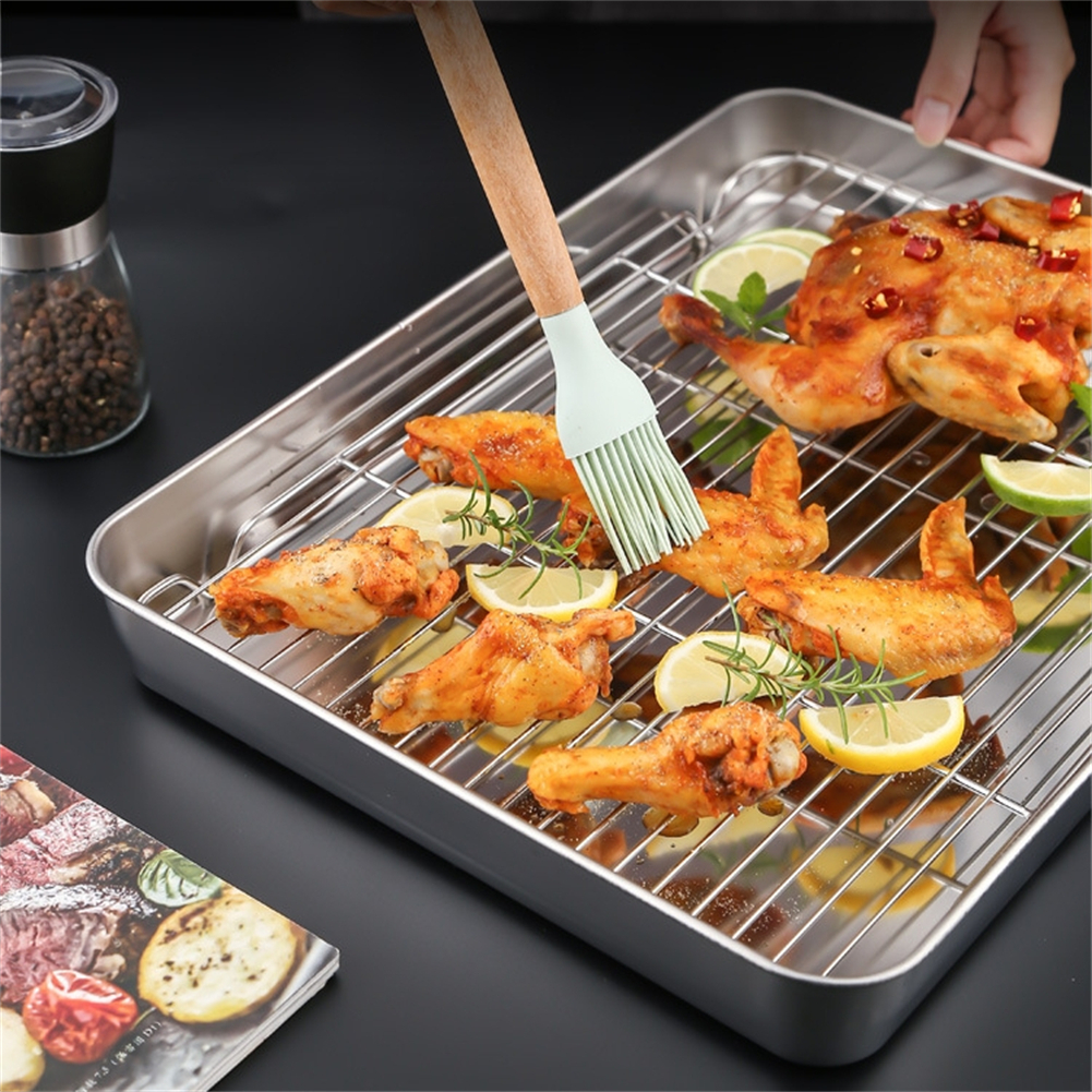 Stainless Steel Baking Pan Tra – Kitchen Oven Baking Pans recenzja i cena