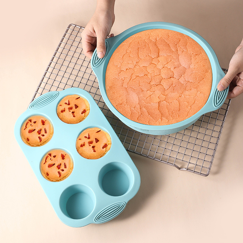 Silicone Cake Baking Mould Set – Kitchen Oven Baking Pans recenzja i cena