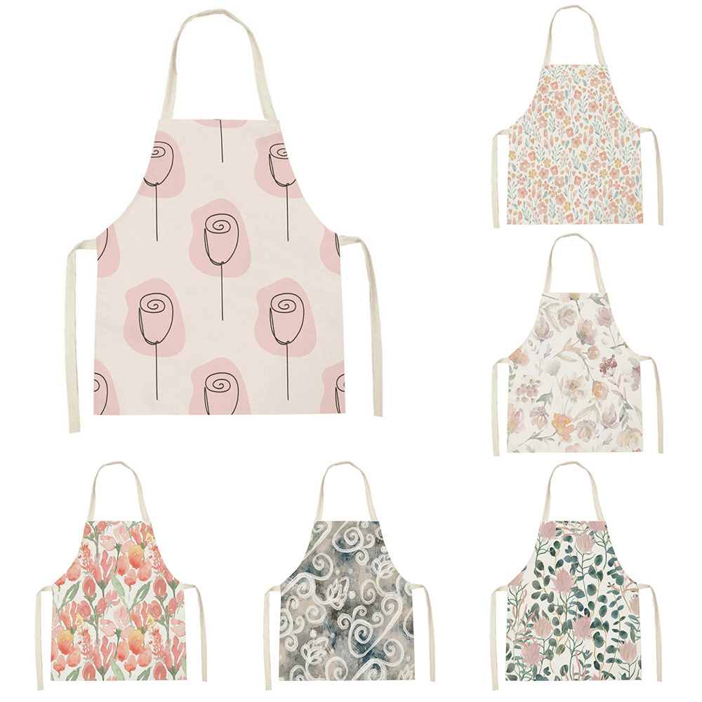 Pink tulip kitchen apron Clean – Baking Kitchen Kids recenzja i cena