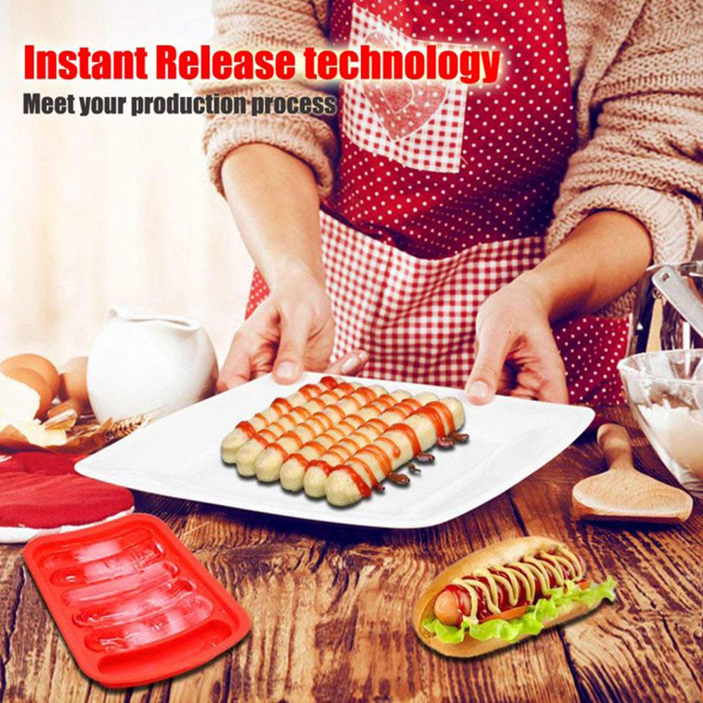 6-Cavity Silicone Sausage Make – Baking Kitchen Kids recenzja i cena
