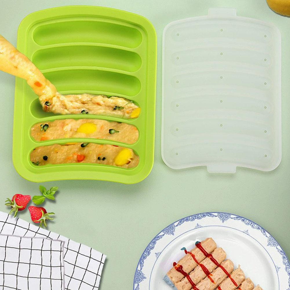 6-Cavity Silicone Sausage Make – Baking Kitchen Kids recenzja i cena