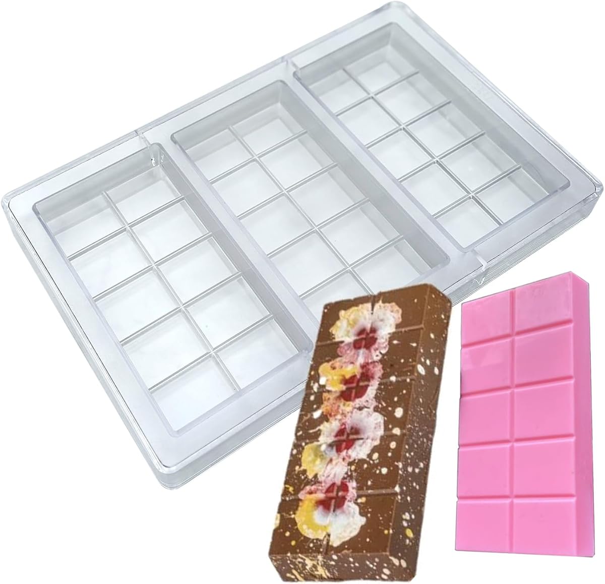 Dubai Chocolate Bar Mold Polyc – Kitchen Baking Tools recenzja i cena