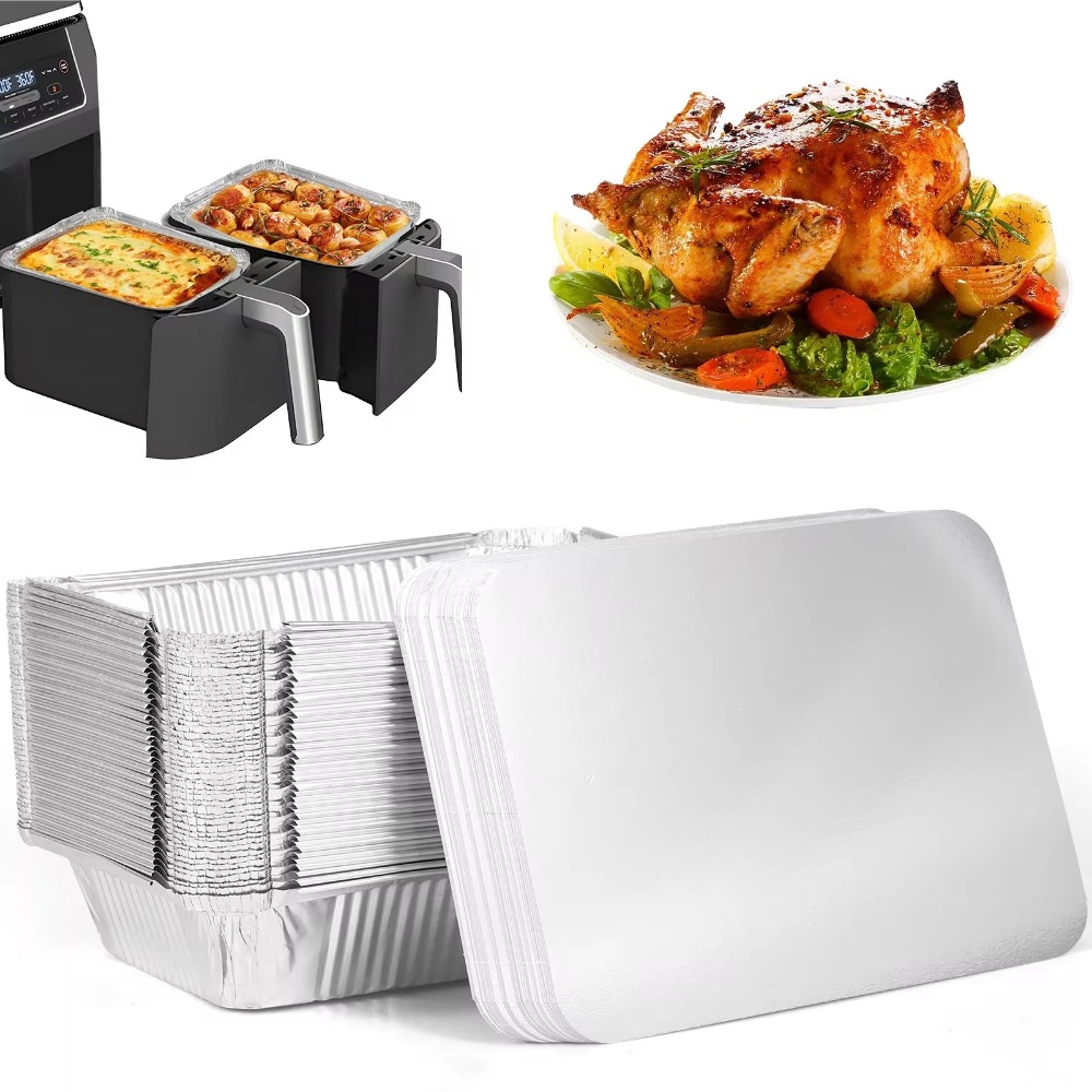 10PCS Disposable Aluminum Foil – Kitchen Oven Baking Pans recenzja i cena