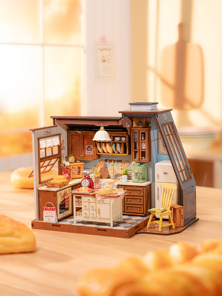 Robotime Rolife Baking Kitchen – Baking Kitchen Dg172 recenzja i cena