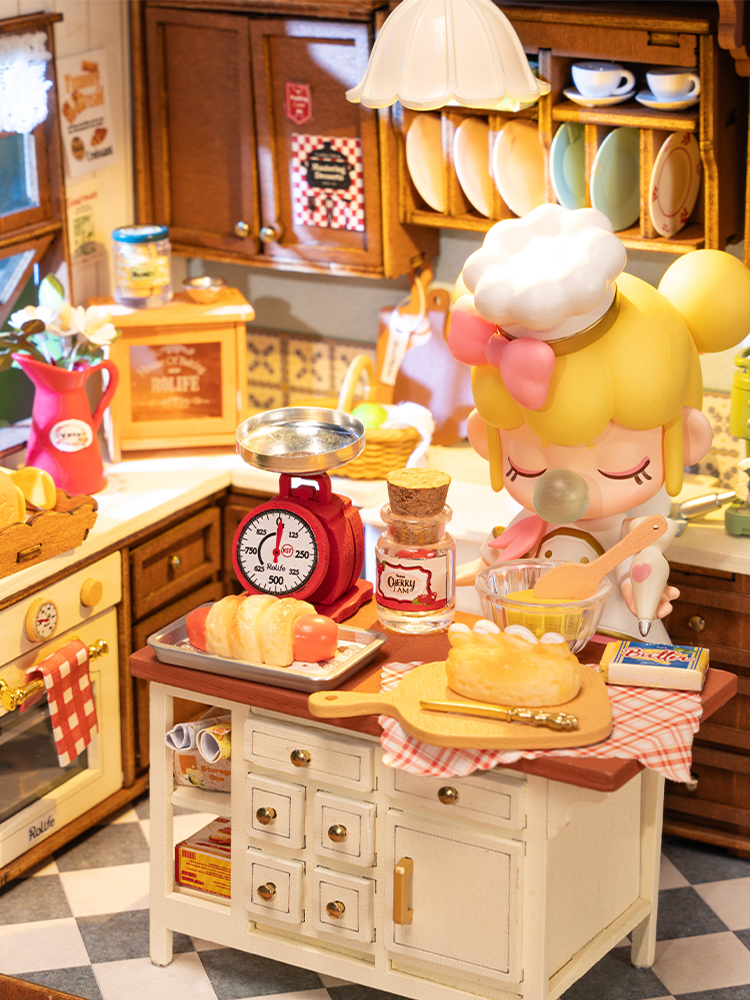 Robotime Rolife Baking Kitchen – Baking Kitchen Dg172 recenzja i cena