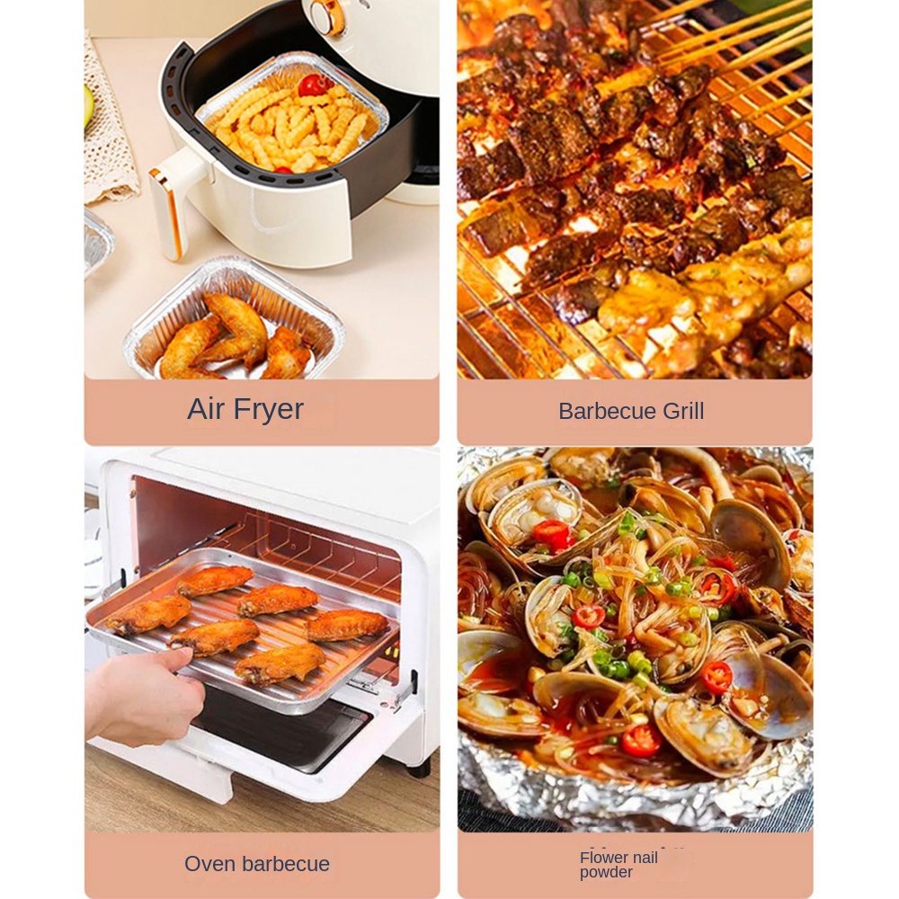20CM Air Fryer Aluminum Foil P – Kitchen Oven Baking Pans recenzja i cena