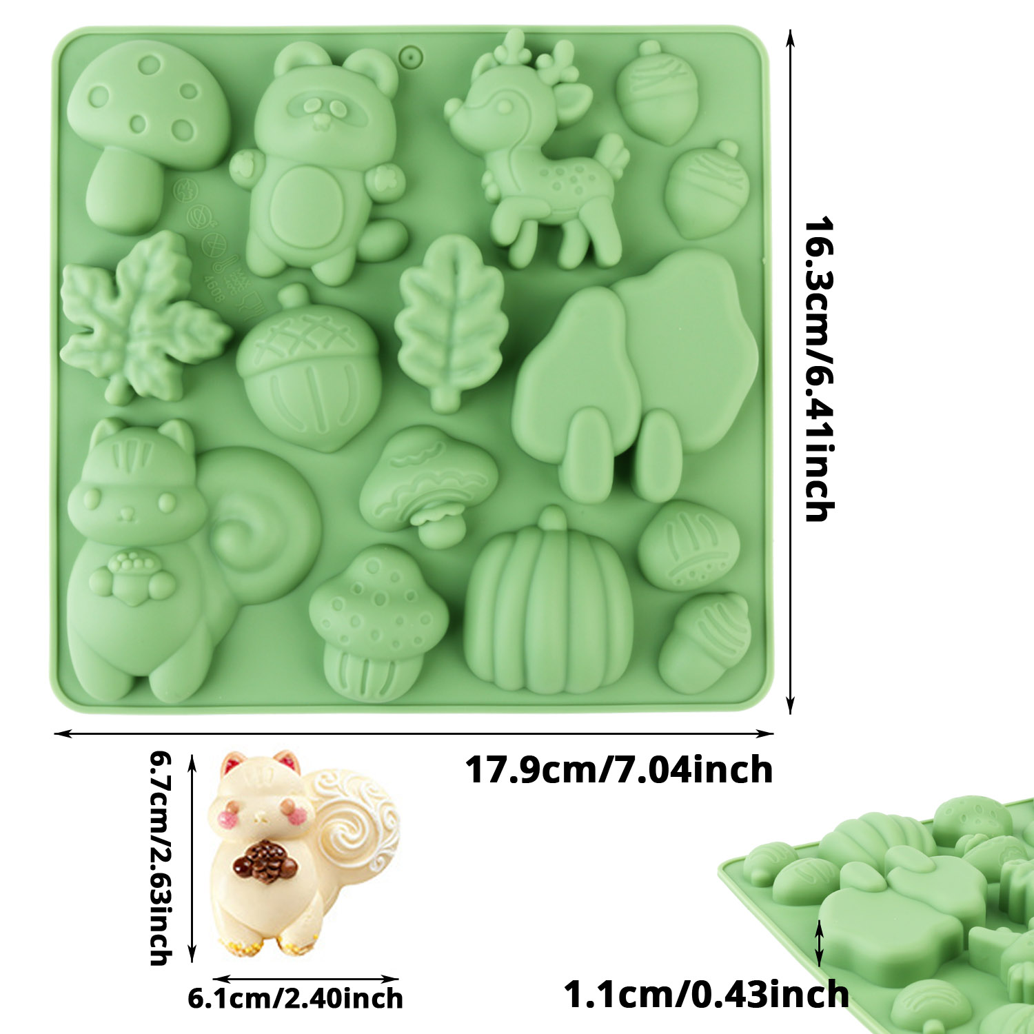 1 Silicone Cake Mold in the Sh – Kitchen Baking Tools recenzja i cena
