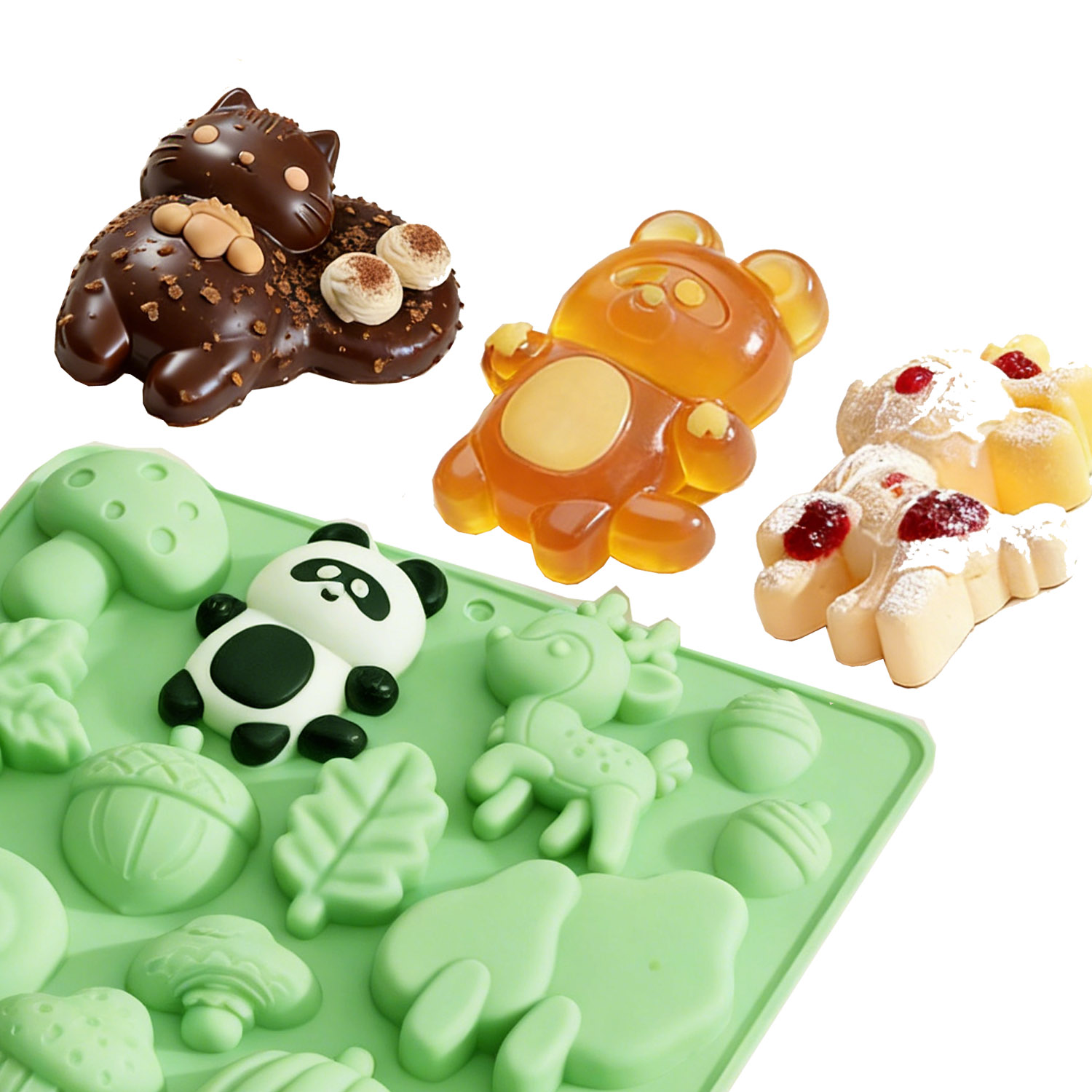 1 Silicone Cake Mold in the Sh – Kitchen Baking Tools recenzja i cena