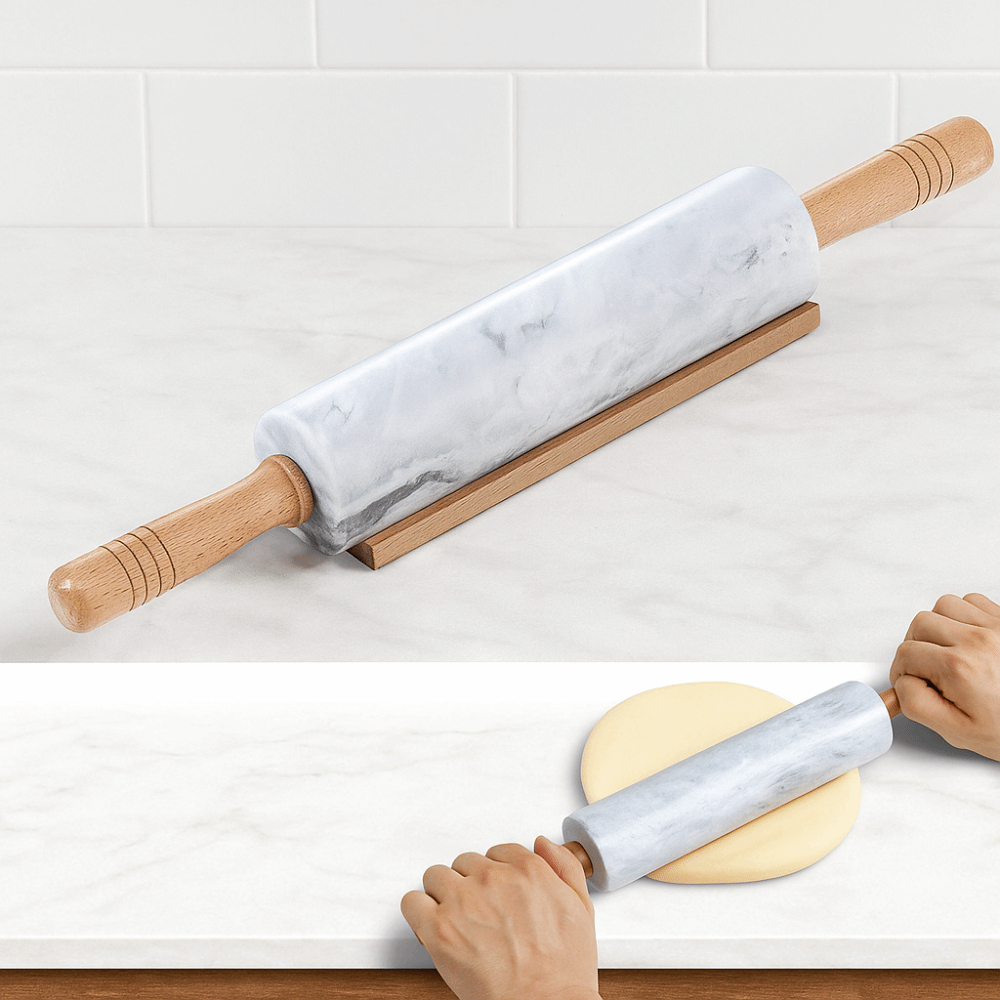 Wooden Handle Marble Rolling P – Rolling Pin Marble recenzja i cena