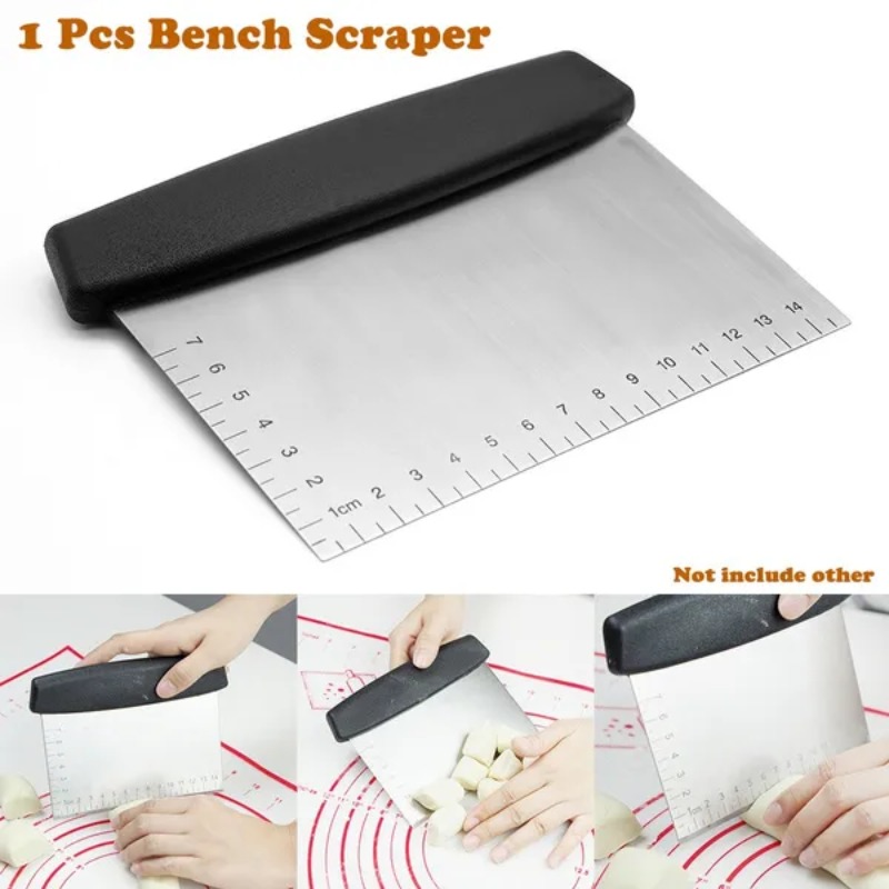 1 Pc Stainless Steel Bench Scr – Bench Scraper Dough recenzja i cena