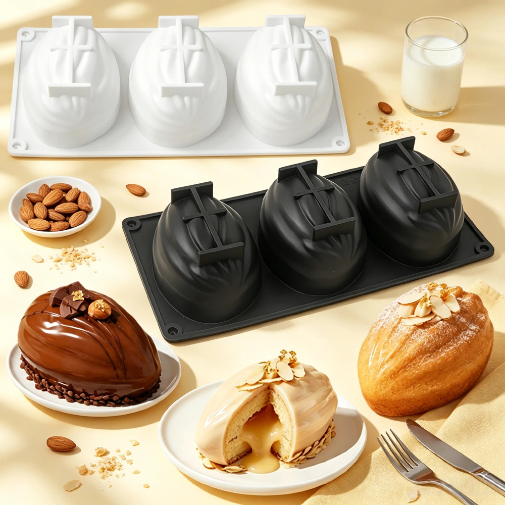 3 or 8-Cell Almond Nut Design  – Baking Kitchen Design recenzja i cena