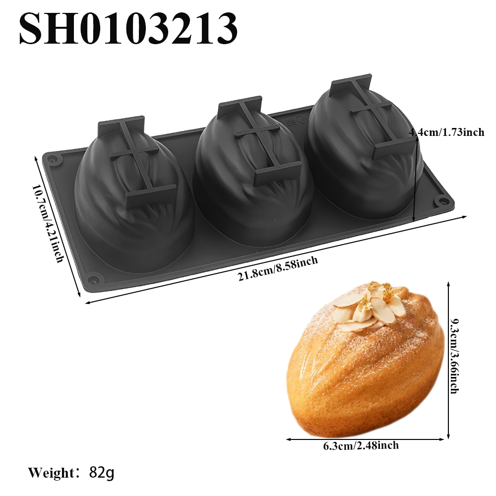 3 or 8-Cell Almond Nut Design  – Baking Kitchen Design recenzja i cena