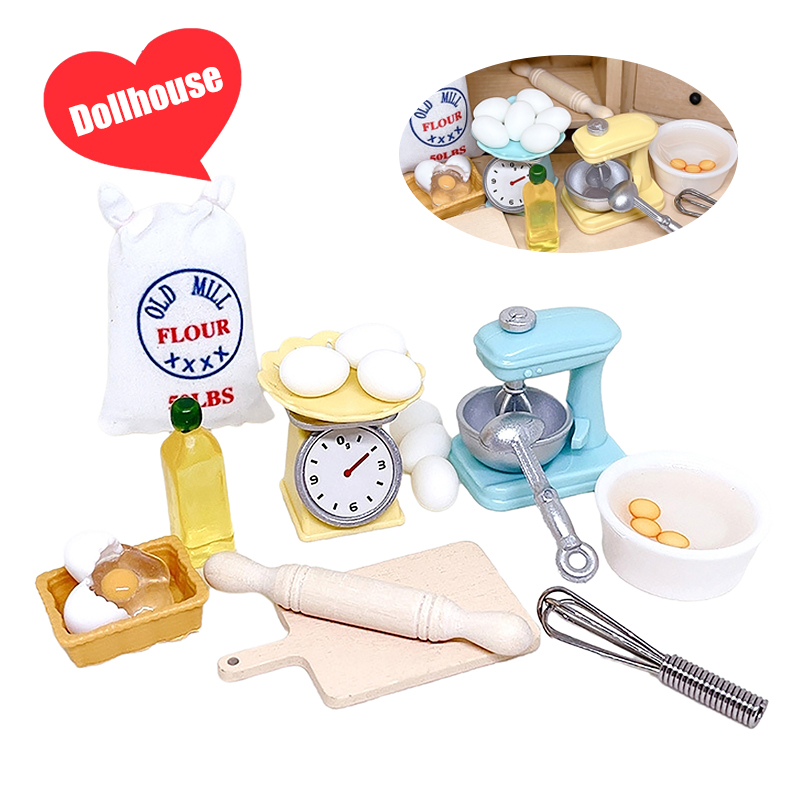 1Set 1:12 Dollhouse Miniature  – Kitchen For Baking recenzja i cena