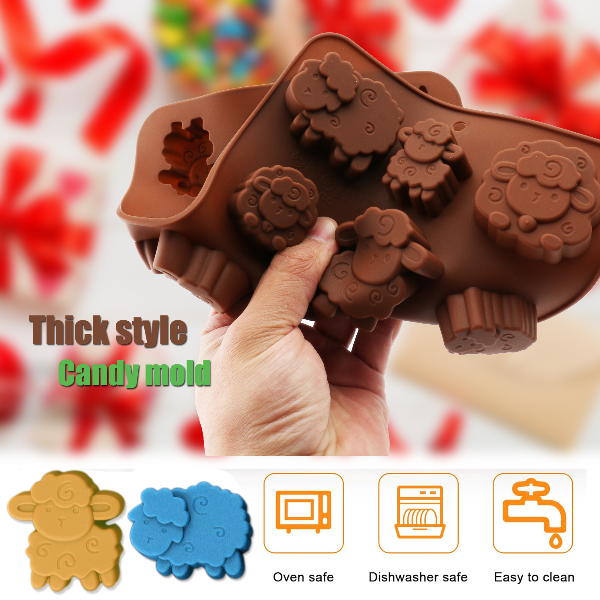 1Pack Silicone Eid Lamb Candy  – Kitchen Baking Tools recenzja i cena