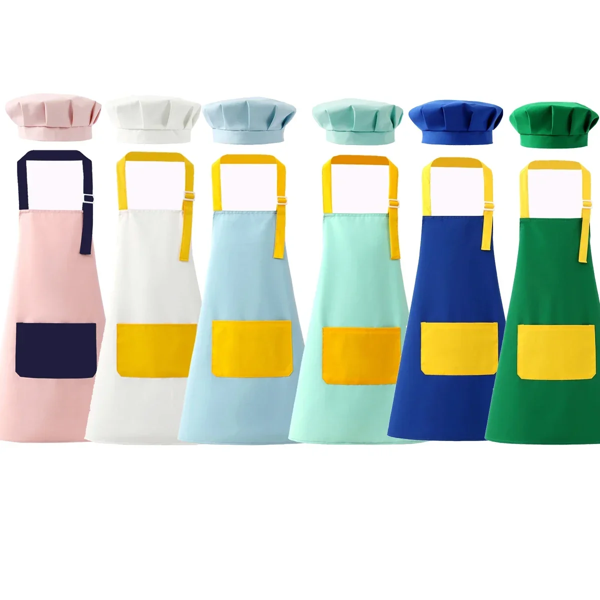 Kids Apron and Chef Hat Set Ad – Baking Kitchen Kids recenzja i cena