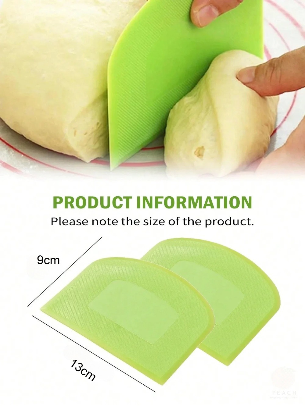 2Pcs Flexible Dough Scraper, F – Bench Scraper Dough recenzja i cena