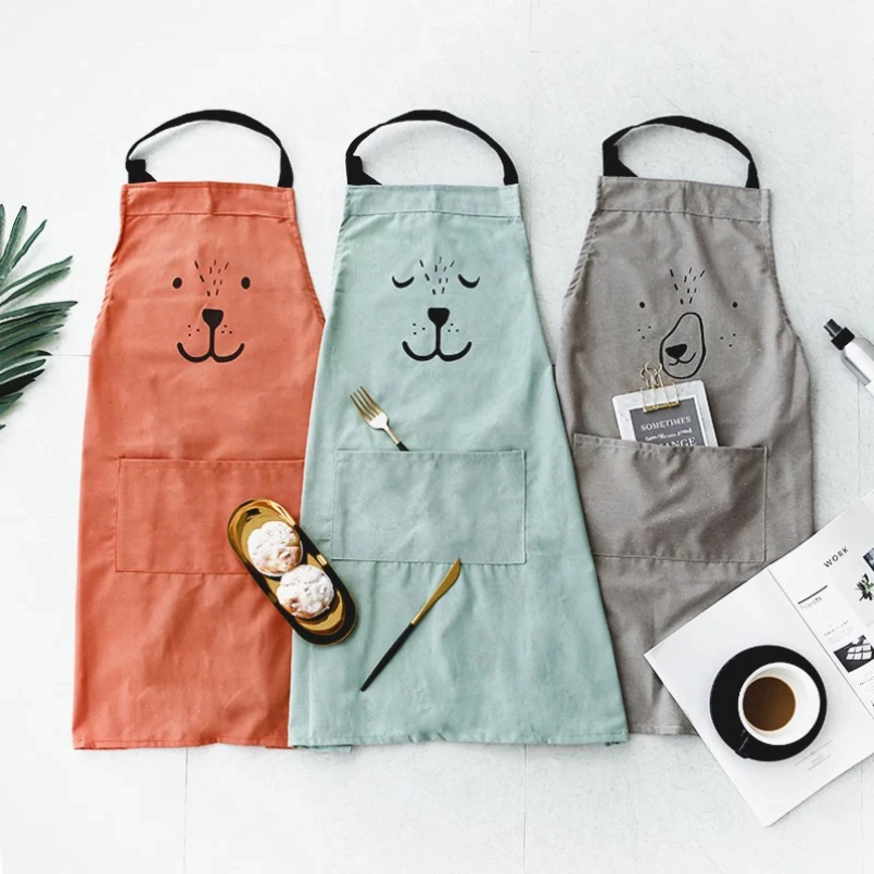 Kids Adult Aprons Woman kitche – Baking Kitchen Kids recenzja i cena