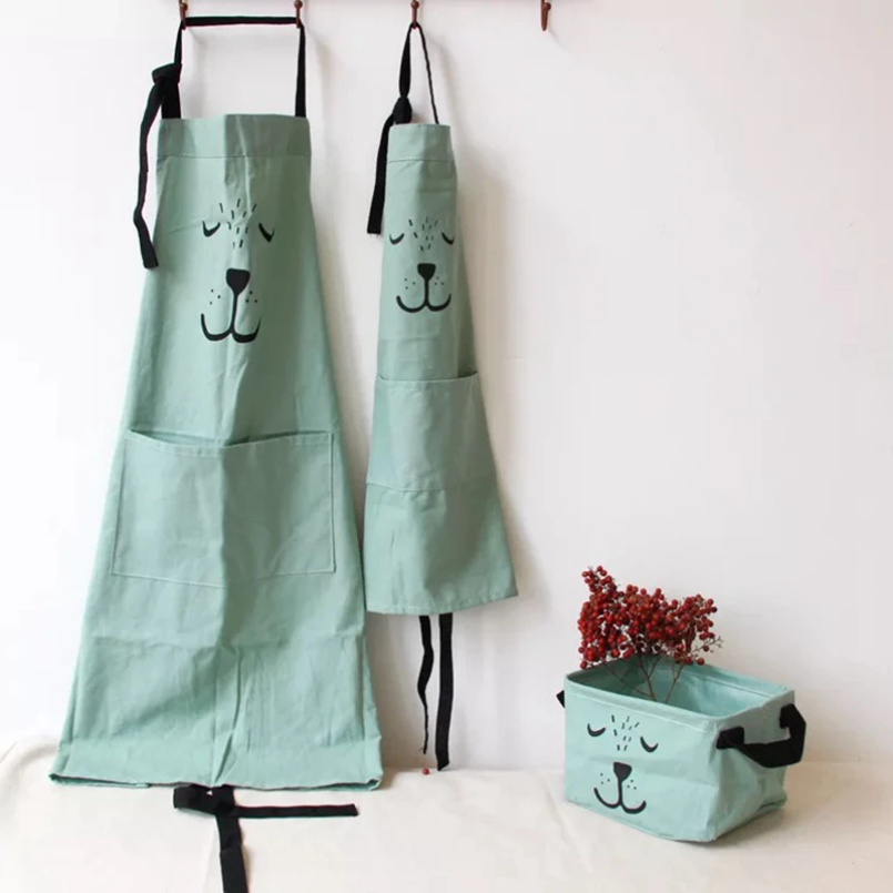 Kids Adult Aprons Woman kitche – Baking Kitchen Kids recenzja i cena
