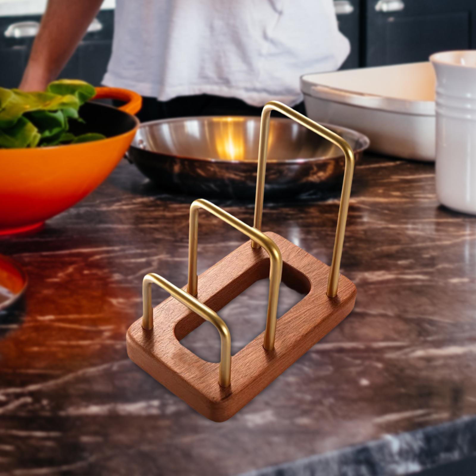 Cutting Board Rack Pot Lid Rac – Kitchen Cabinet Baking Sheet Organizer recenzja i cena
