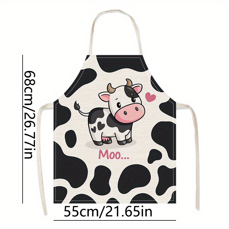 1pc Cute Cartoon Cow Print Kit – Baking Kitchen Kids recenzja i cena