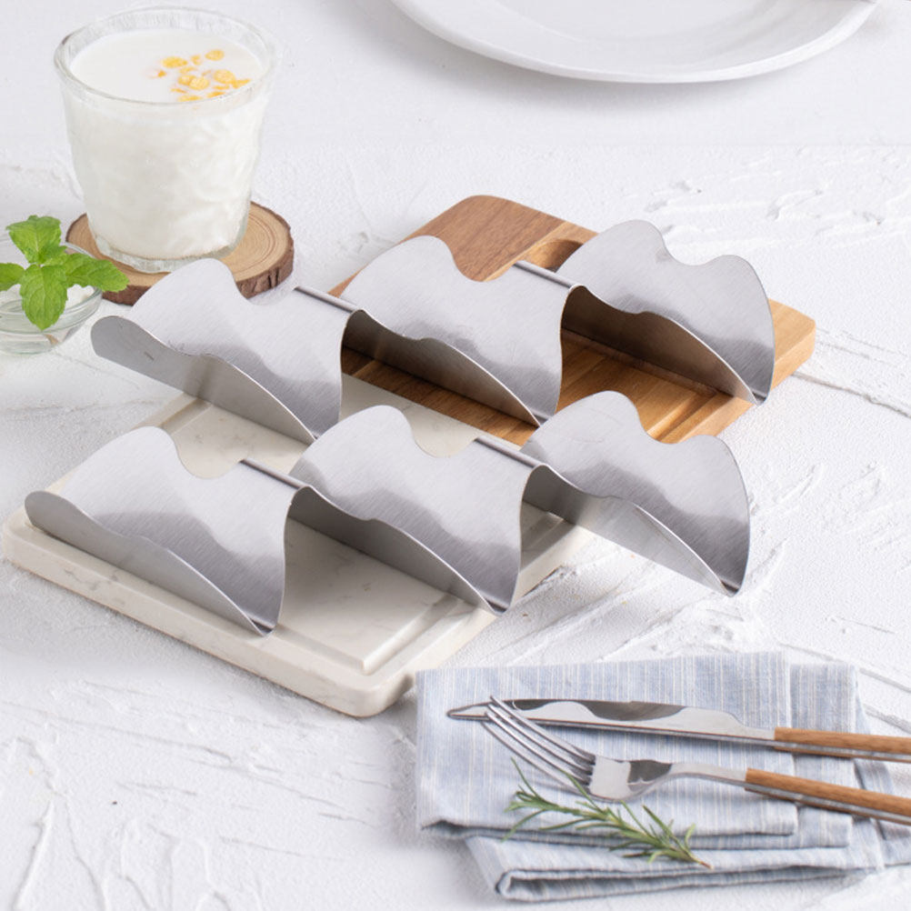 Stainless Steel Taco Holder Bu – Baking Kitchen Design recenzja i cena