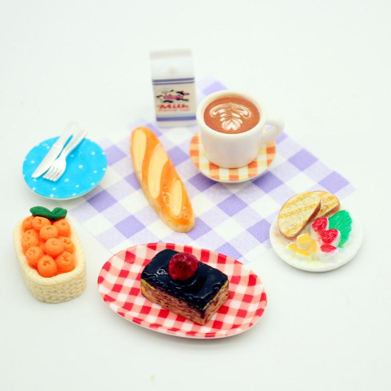1Set Dollhouse Mini Breakfast  – Kitchen For Baking recenzja i cena