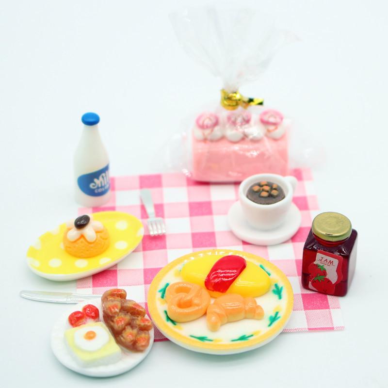 1Set Dollhouse Mini Breakfast  – Kitchen For Baking recenzja i cena