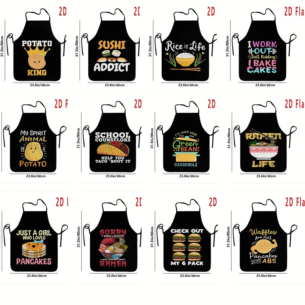 Funny Foodie Quote Apron Sushi – Kitchen Baking Quotes recenzja i cena