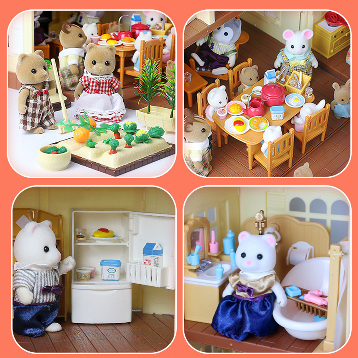 Miniature Furniture 1:12 Dollh – Kitchen Q recenzja i cena