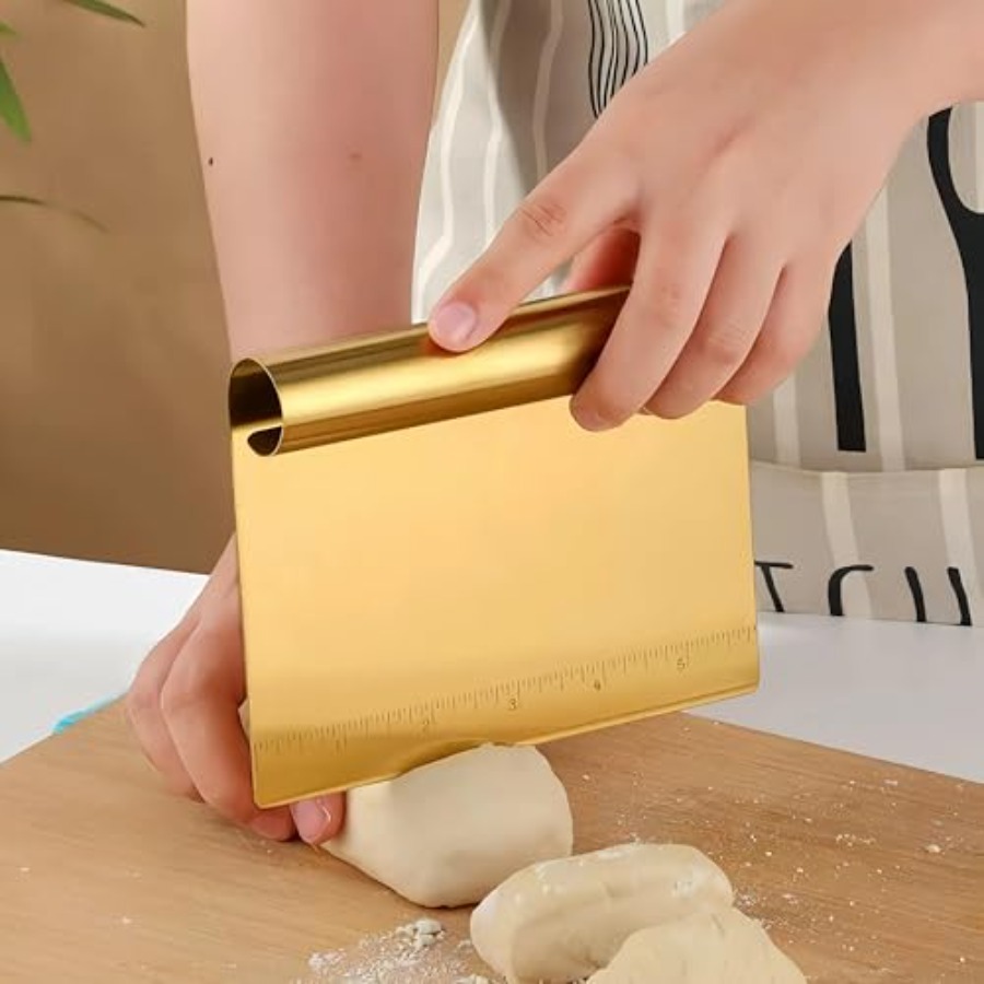 2 Pack Stainless Steel Dough S – Bench Scraper Dough recenzja i cena