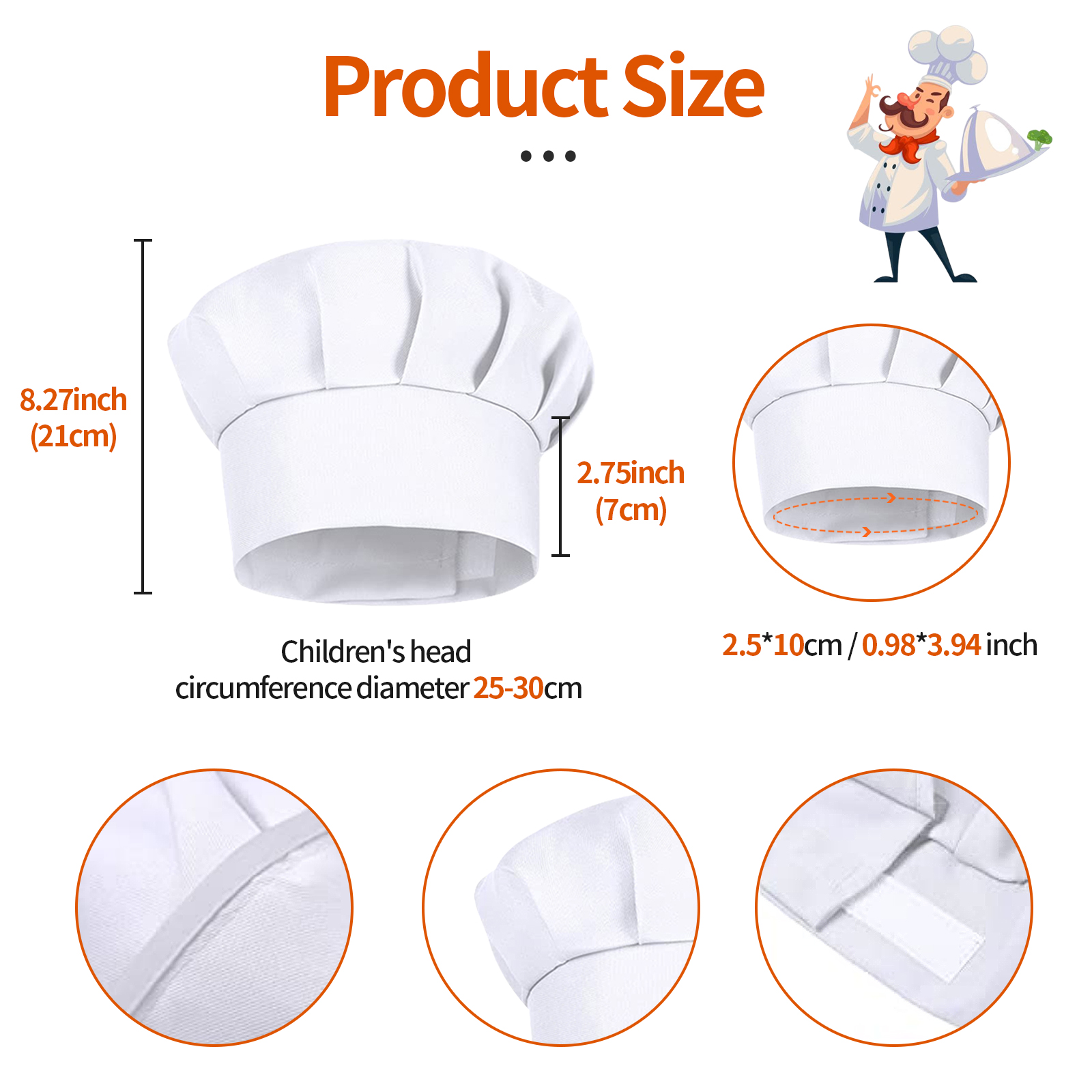 4pcs High 21cm Kid Baking Baby – Baking Kitchen Kids recenzja i cena