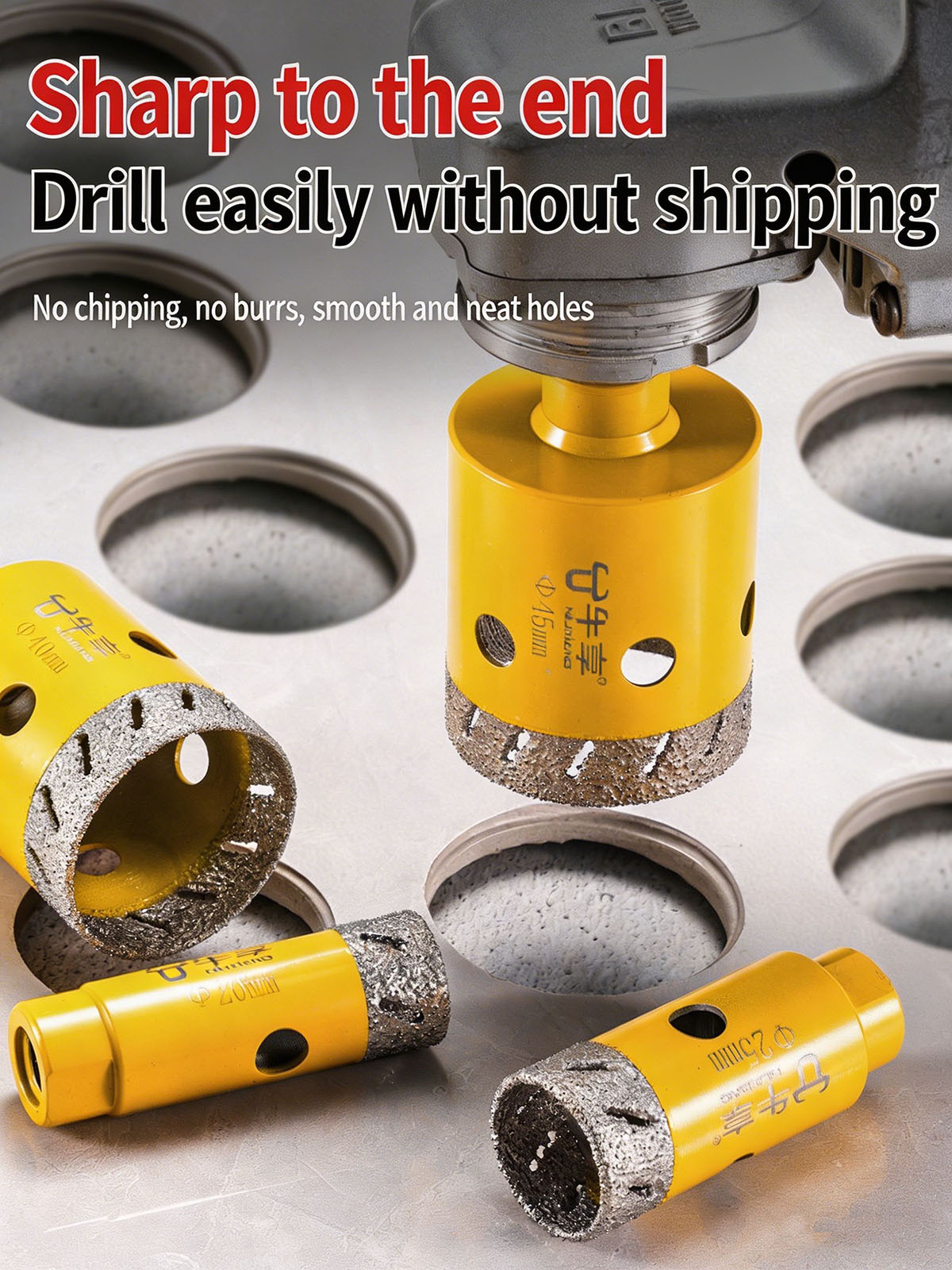 Diamond Drill Bit Angle Grinde – Rolling Pin Marble recenzja i cena